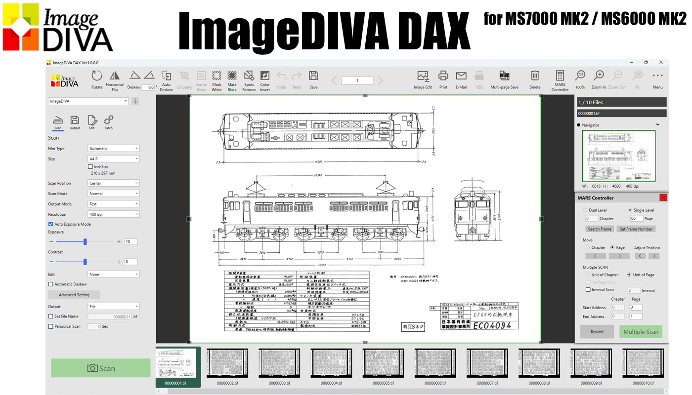 ImageDIVA DAX  Application software